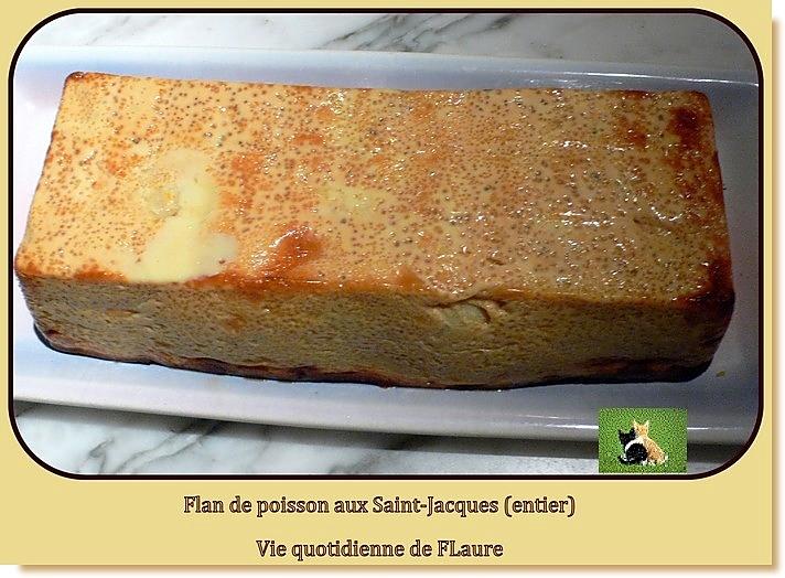 recette Flan de poisson aux Saint-Jacques