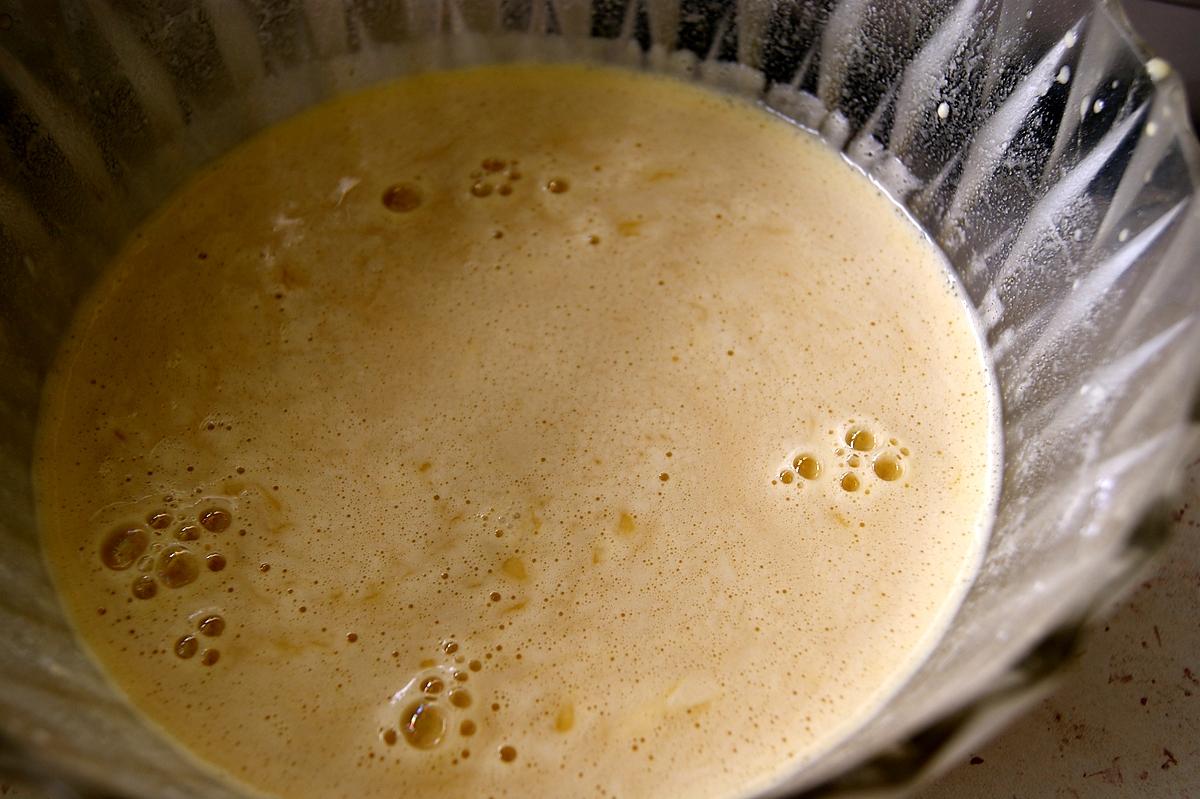 recette Crêpes à la bière fourrées champignons lardons