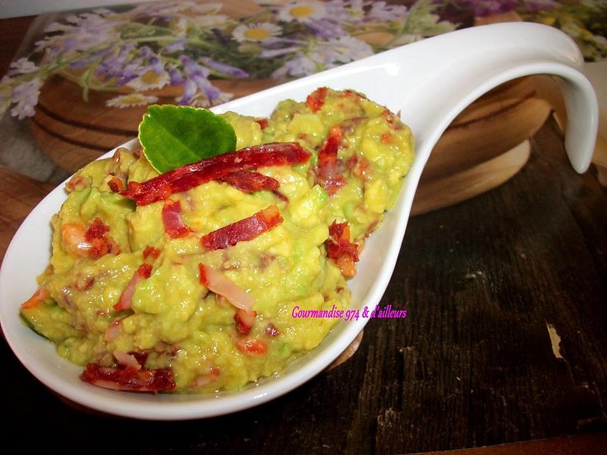 recette ROUGAIL AVOCAT au CHORIZO