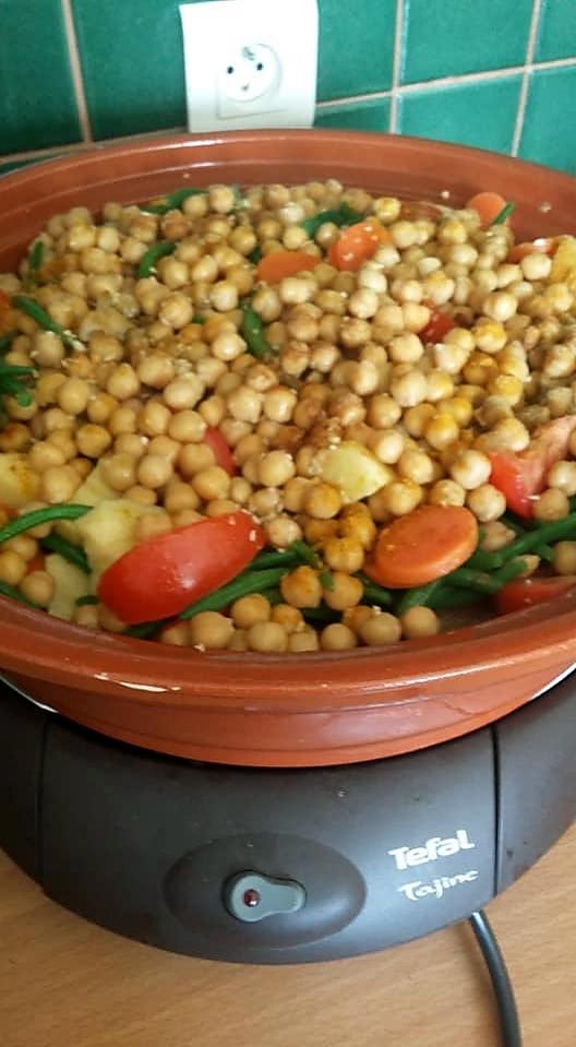 recette Tajine de Poulet aux légumes