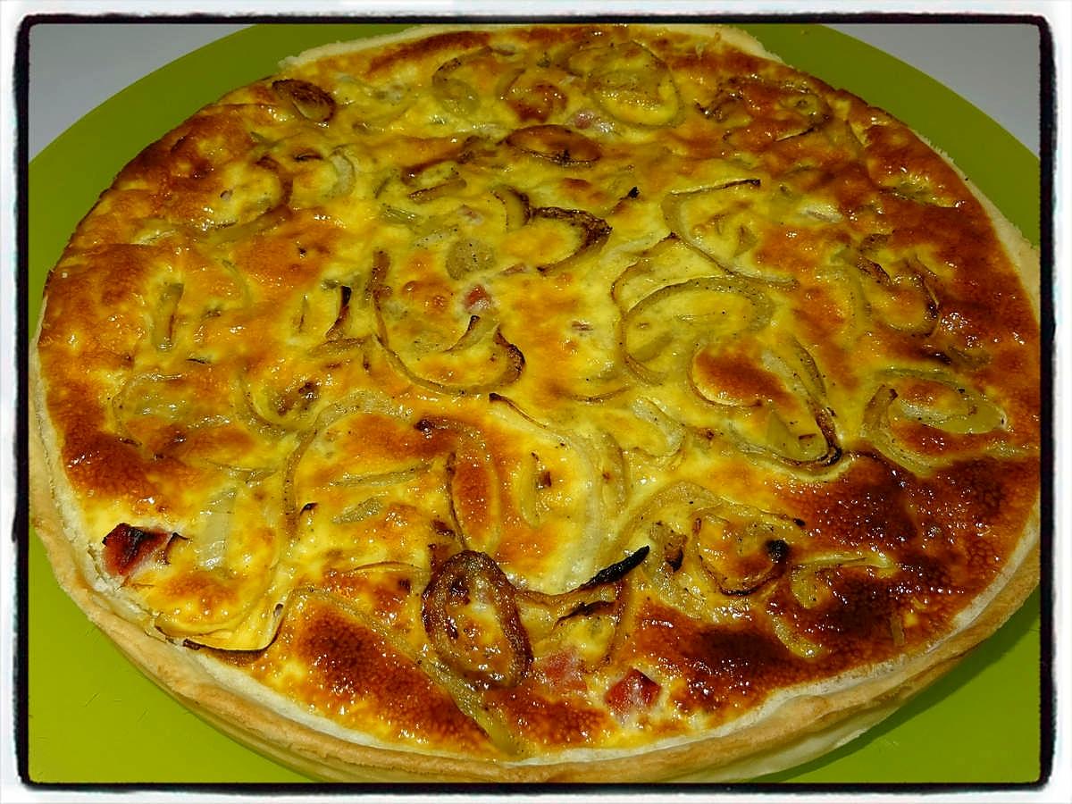 recette Quiche aux oignons