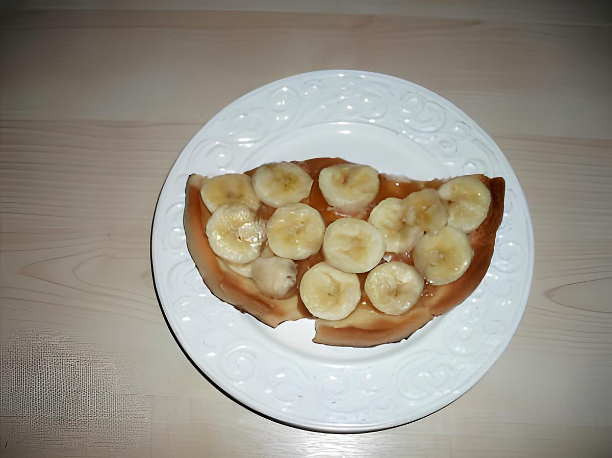 recette tartelette aux bananes et caramel au beurre salé