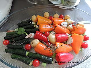 recette Minis légumes rôtis au four