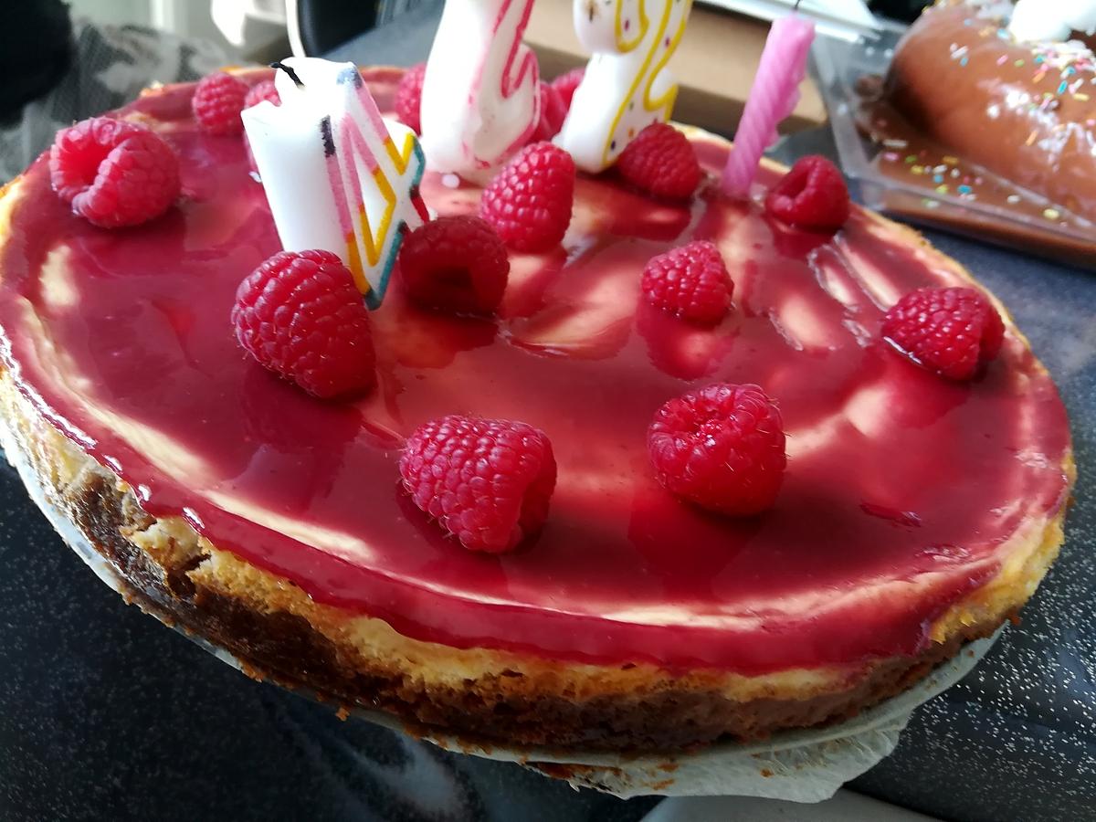 recette Cheesecake au Philadelphia framboise spéculoos