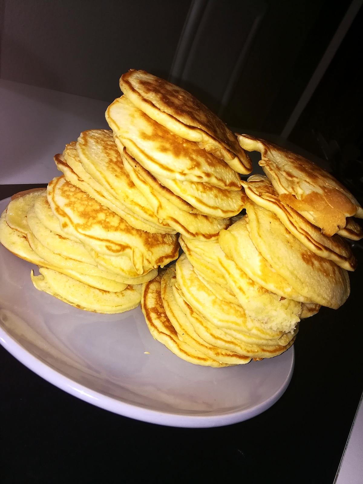 recette Pancakes au miel