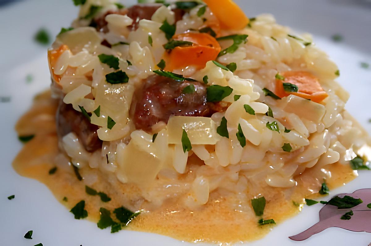 recette risotto d'orient