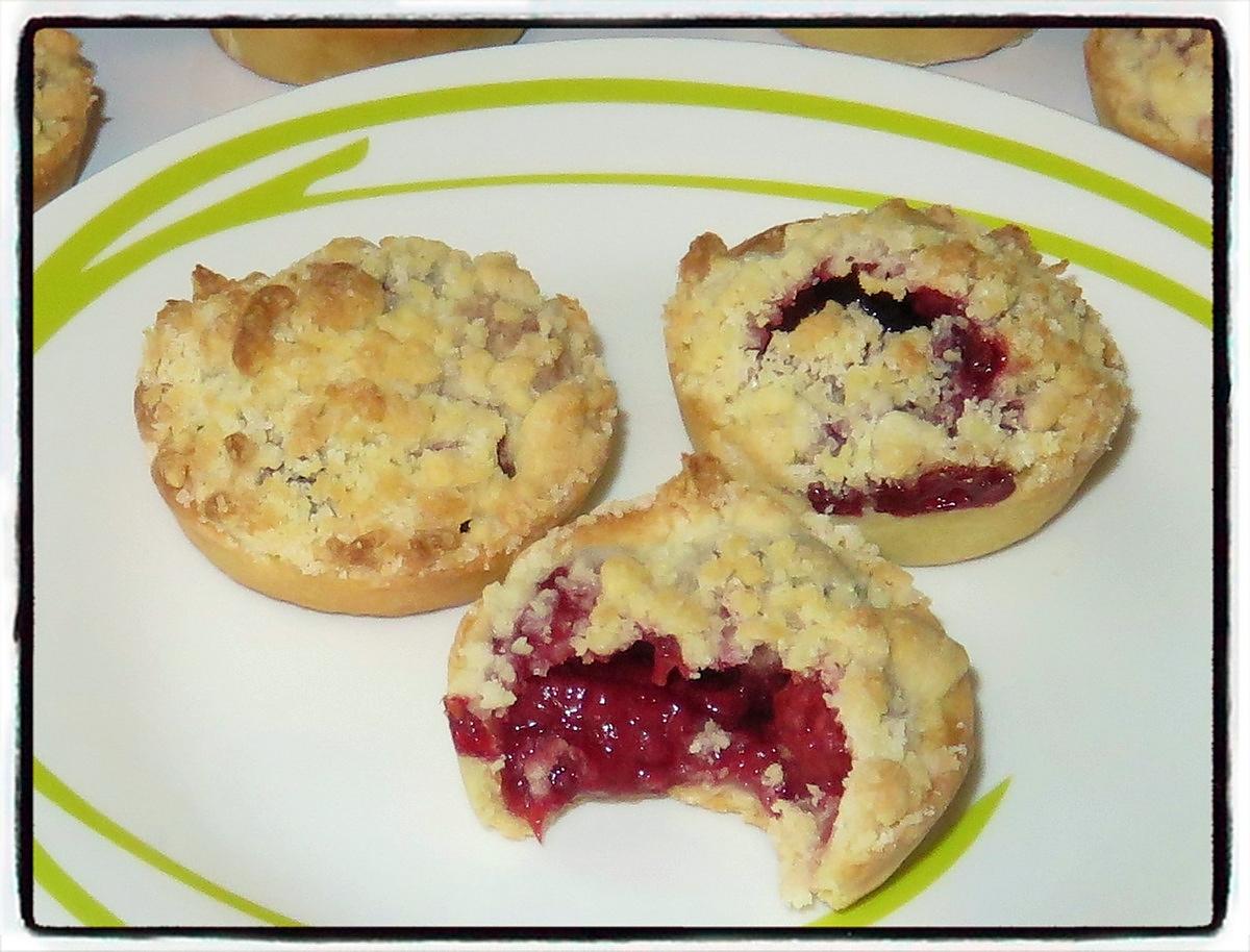 recette Tartelettes crumble à la framboise