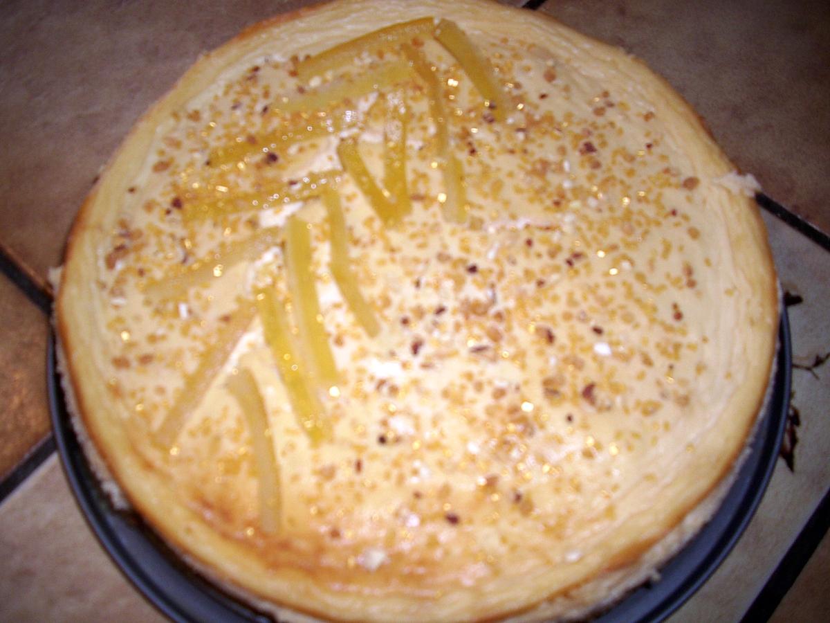 recette Cheesecake au citron