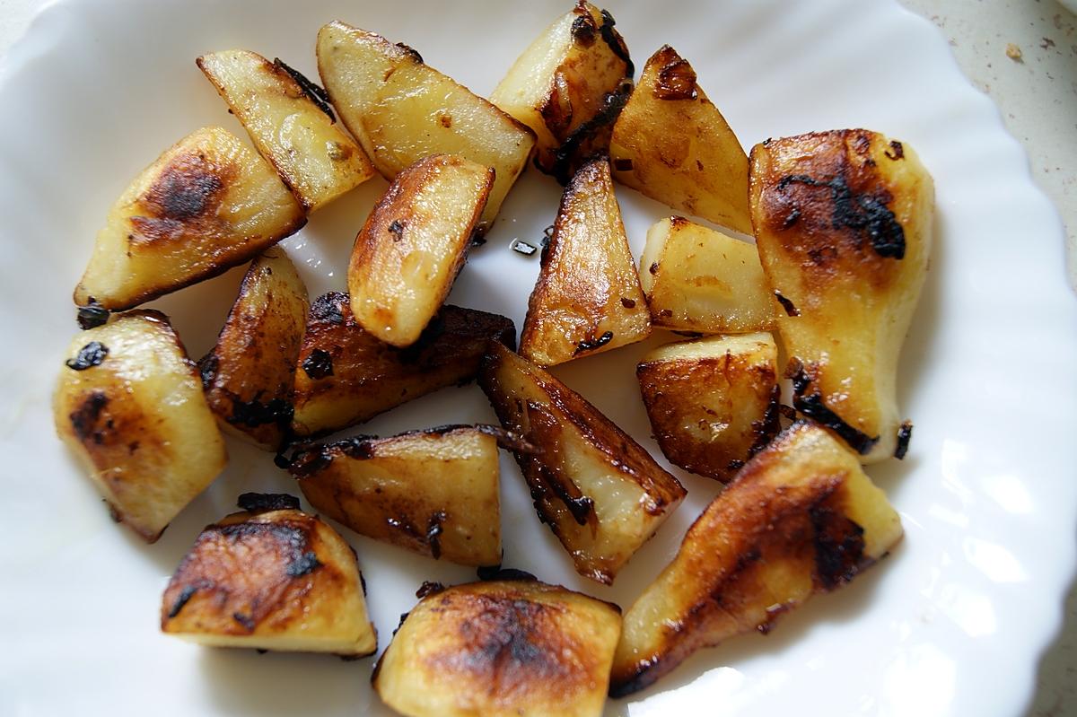 recette Patatas Bravas à la canarienne, sauces mojo.