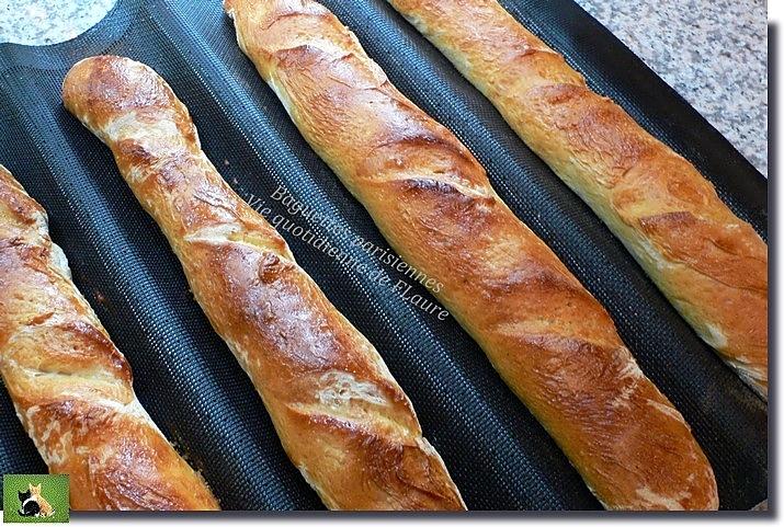 recette Baguette parisienne croustillante