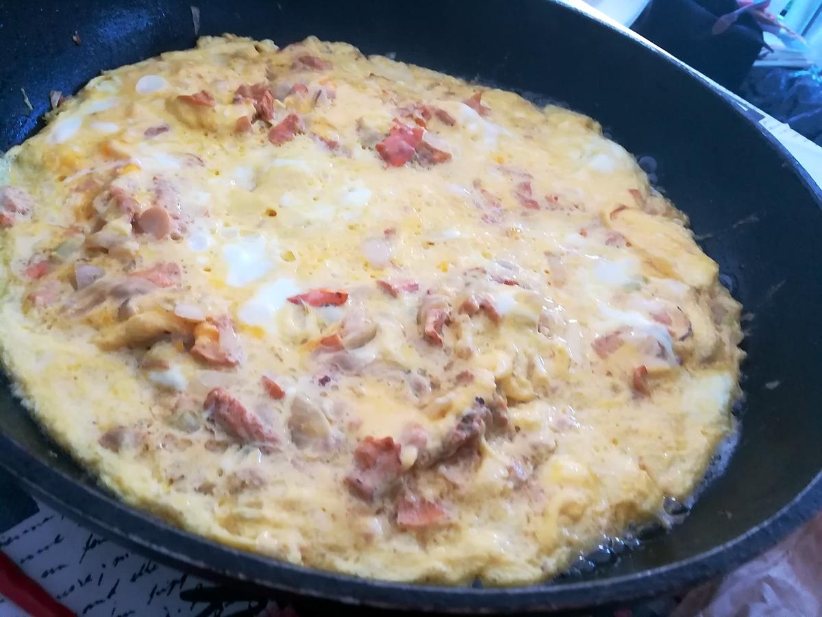 recette Omelette aux girolles