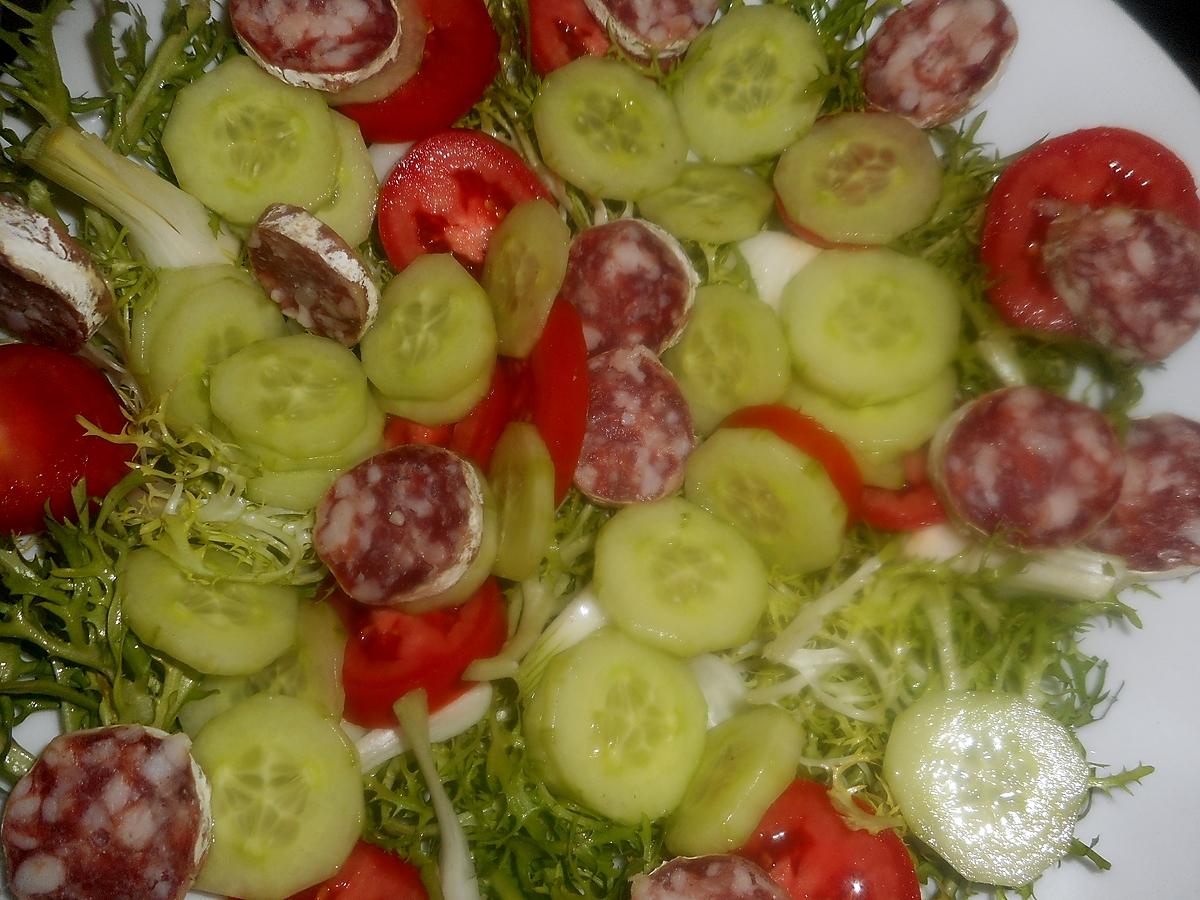 recette Salade aveyronnaise