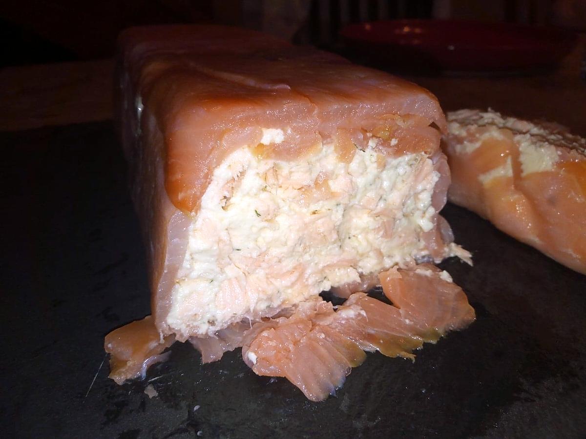 recette Terrine aux deux saumons