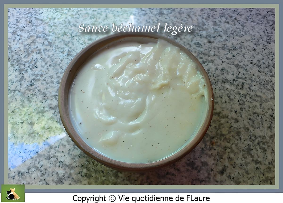 recette Sauce béchamel légère