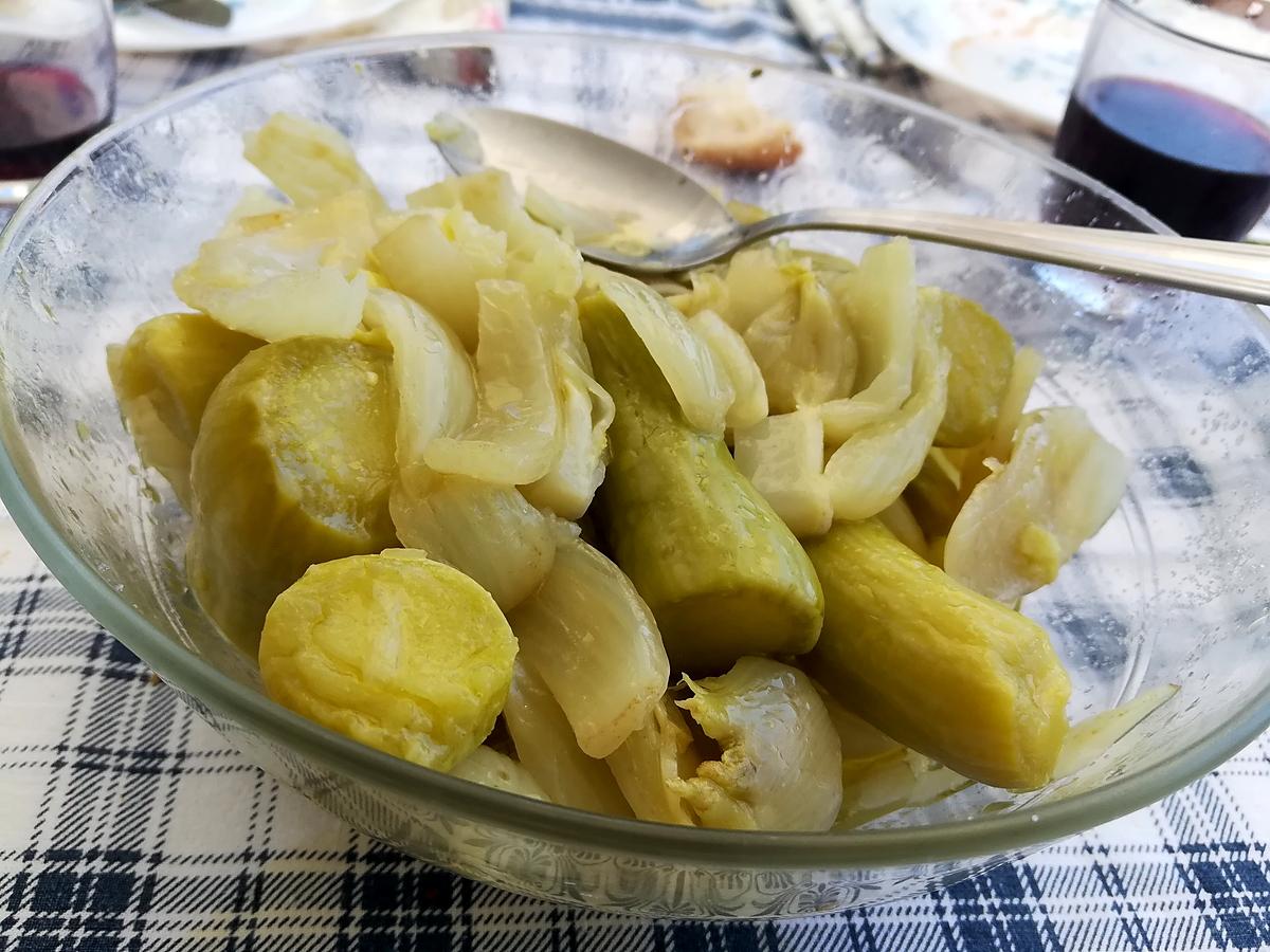 recette Salade de courgettes et fenouils