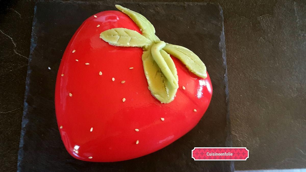 recette Bavarois à la fraise