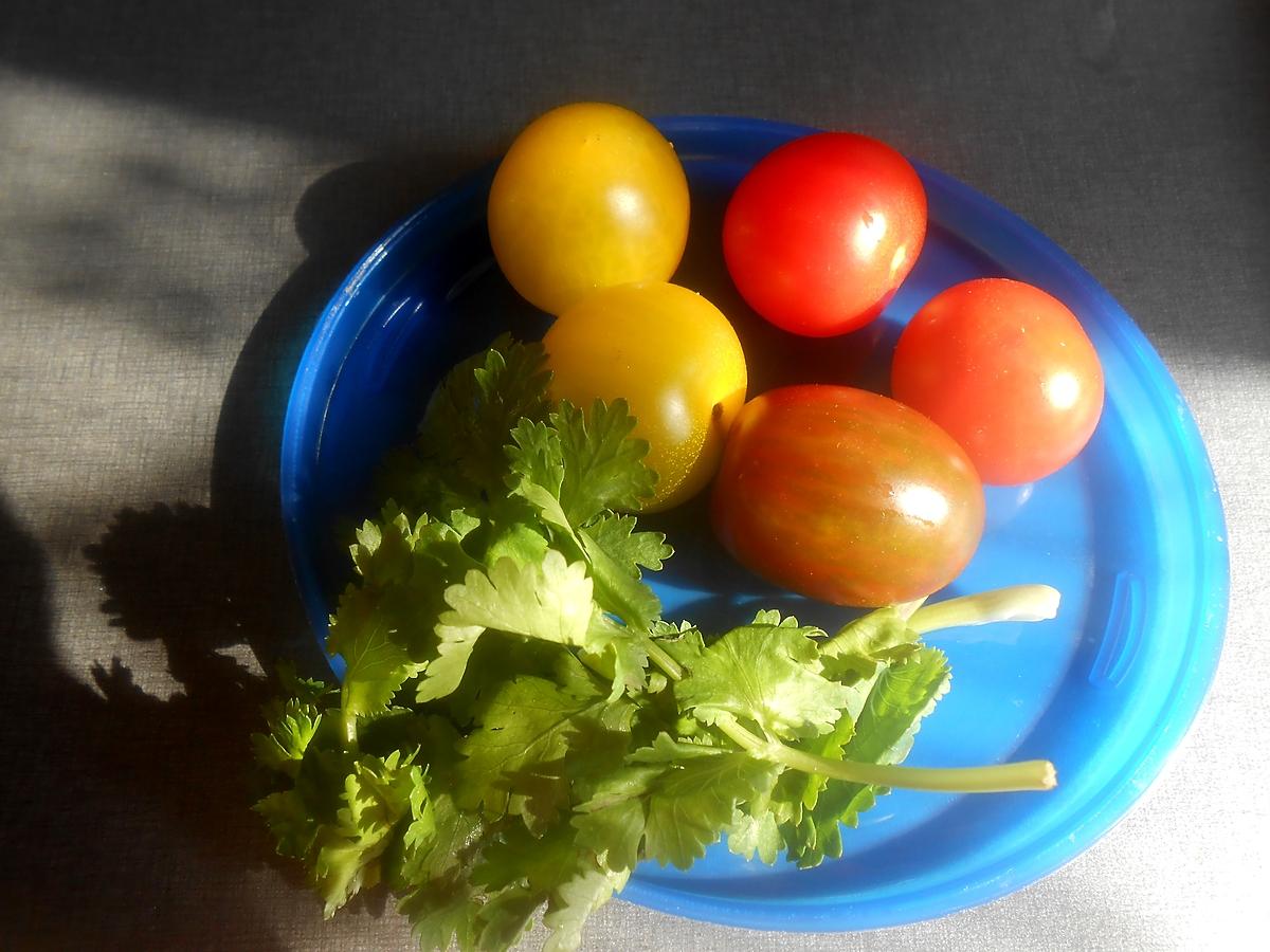 recette SALADE DE MANGUE AVOCAT FRAISES