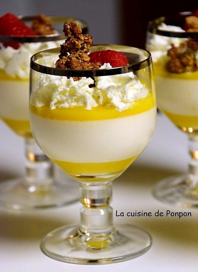 recette Panna cotta à la mangue et lait de coco