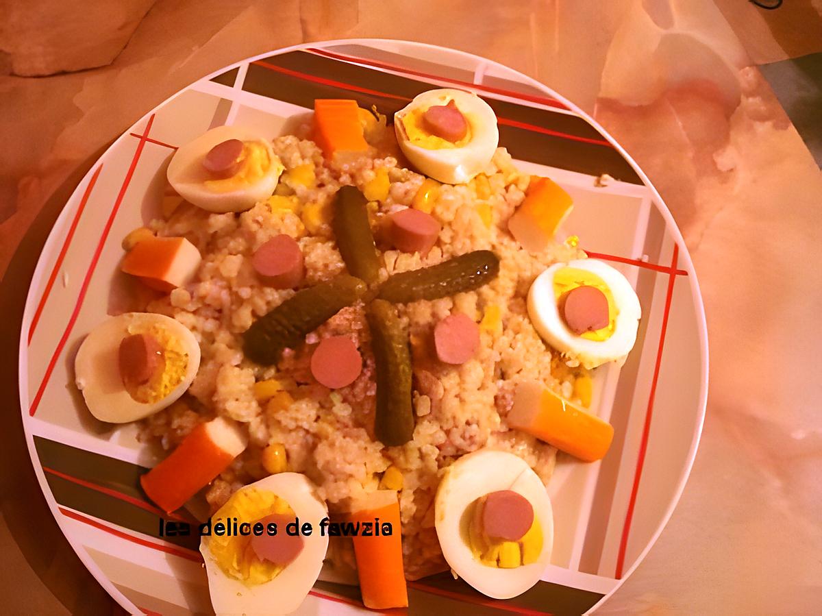 recette .. Boulghour en salade