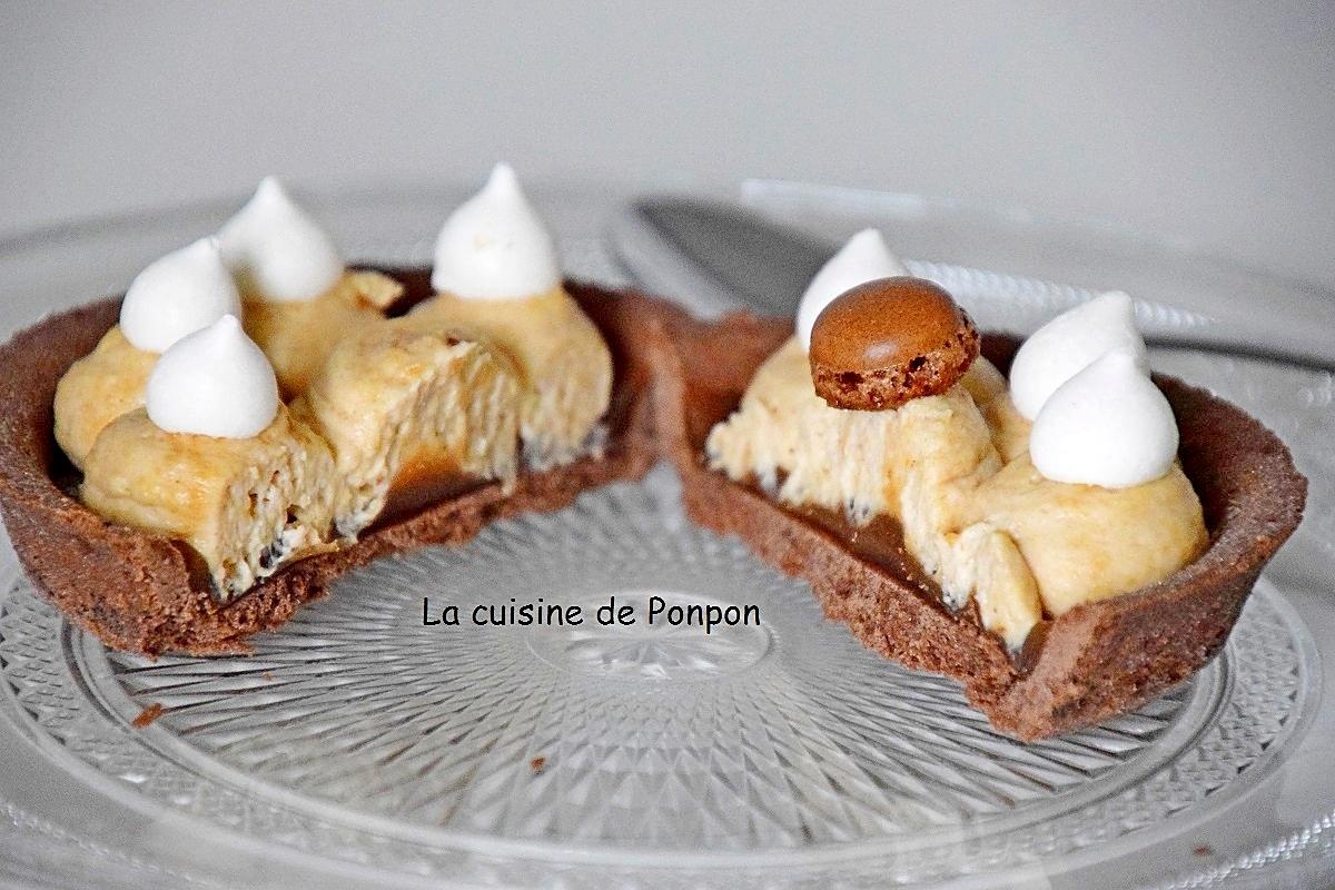 recette Tartelette à la crème de marron et chantilly au spéculoos