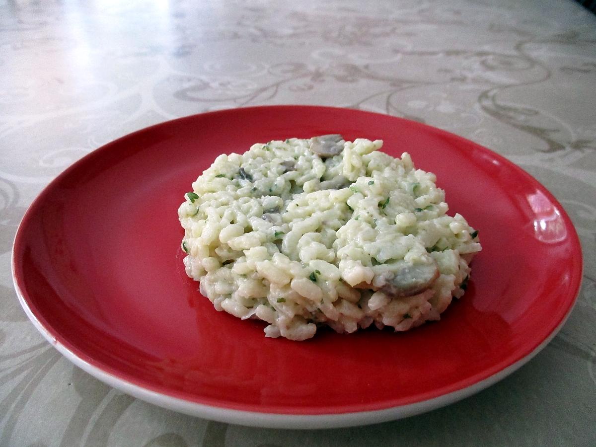 recette risotto aux champignons