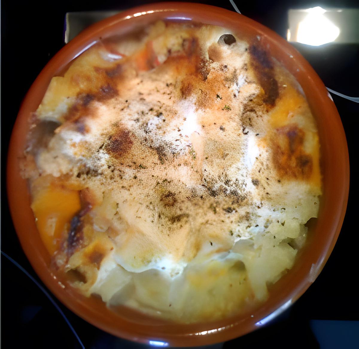 recette Tartiflette en cassolette pas bête !