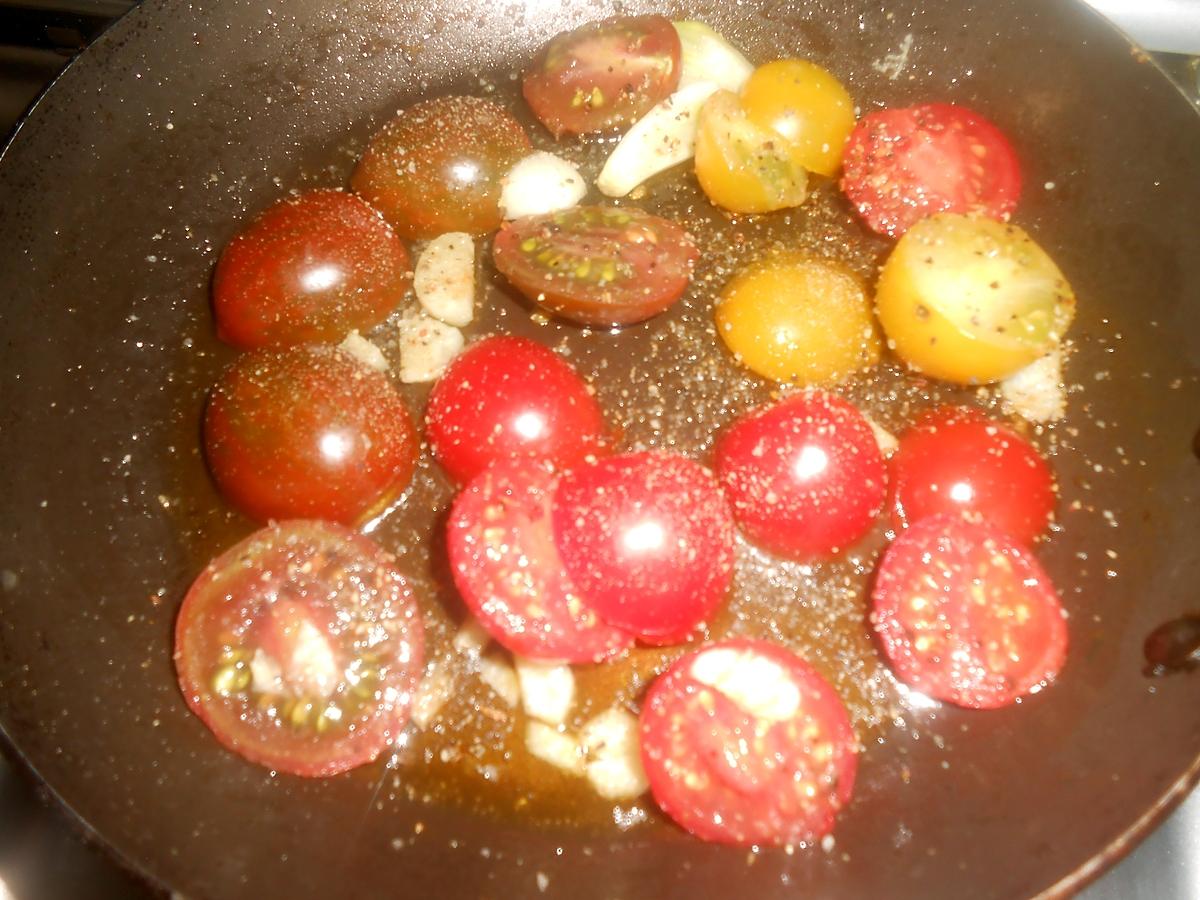 recette GNOCCHI POELES AUX PETITES TOMATES CERISES ET BASILIC