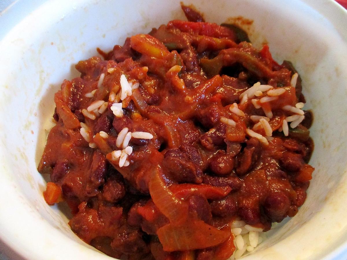 recette Chili tandoori sans viande