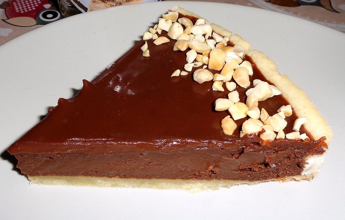 recette TARTE AU CHOCOLAT