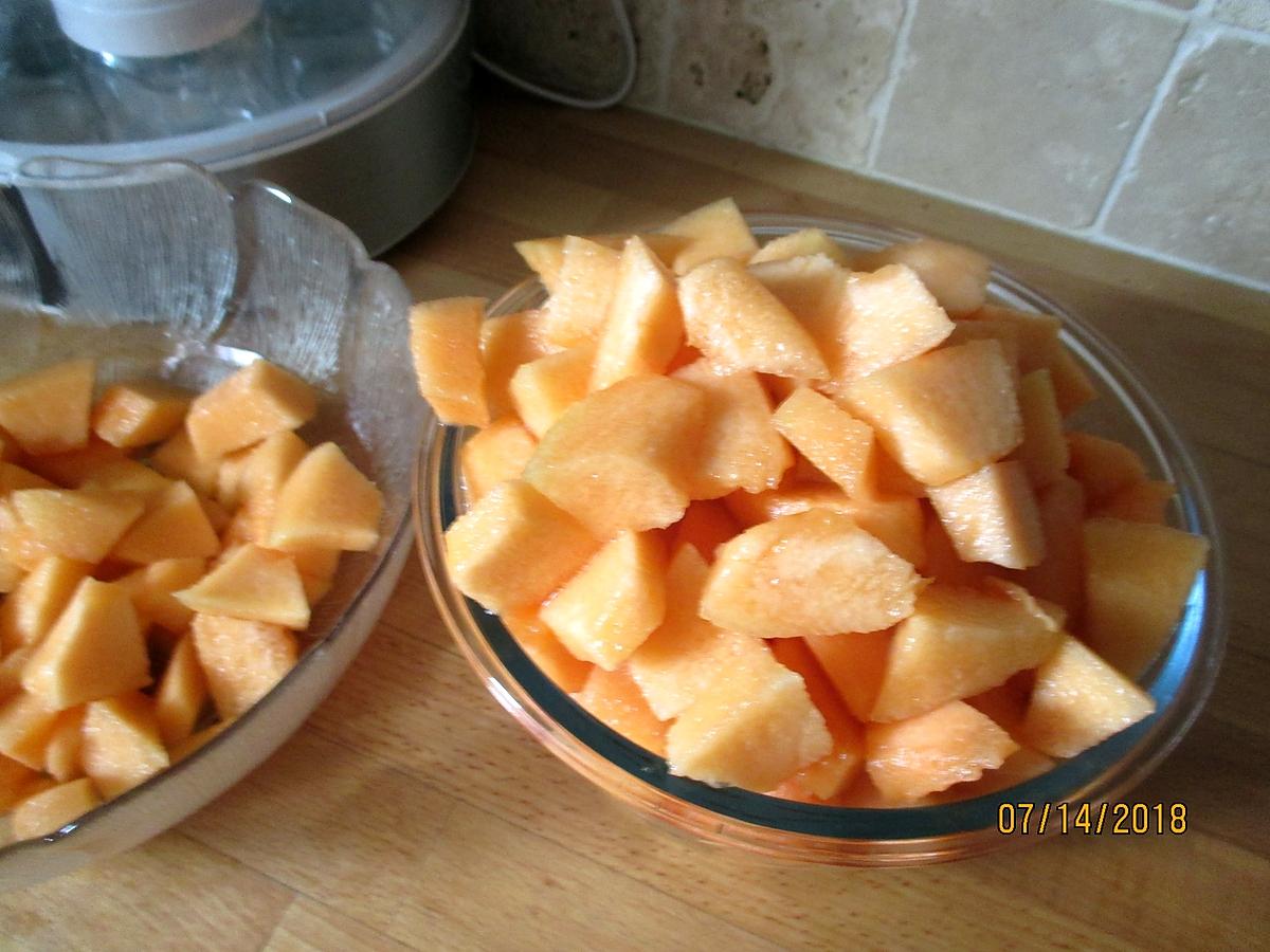 recette confiture de melon vanille