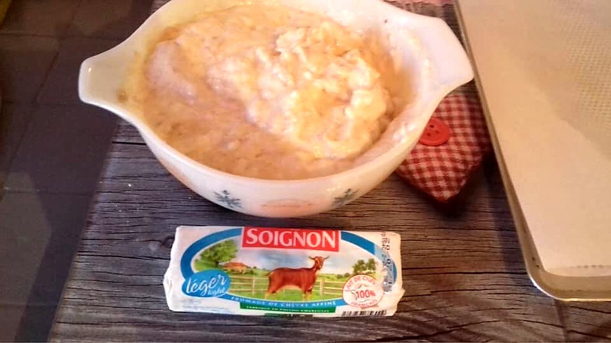 recette PAIN NUAGE A LA CHÈVRE