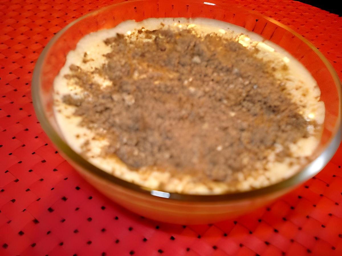 recette Mousse au dulce de leche truffée de Toblerone