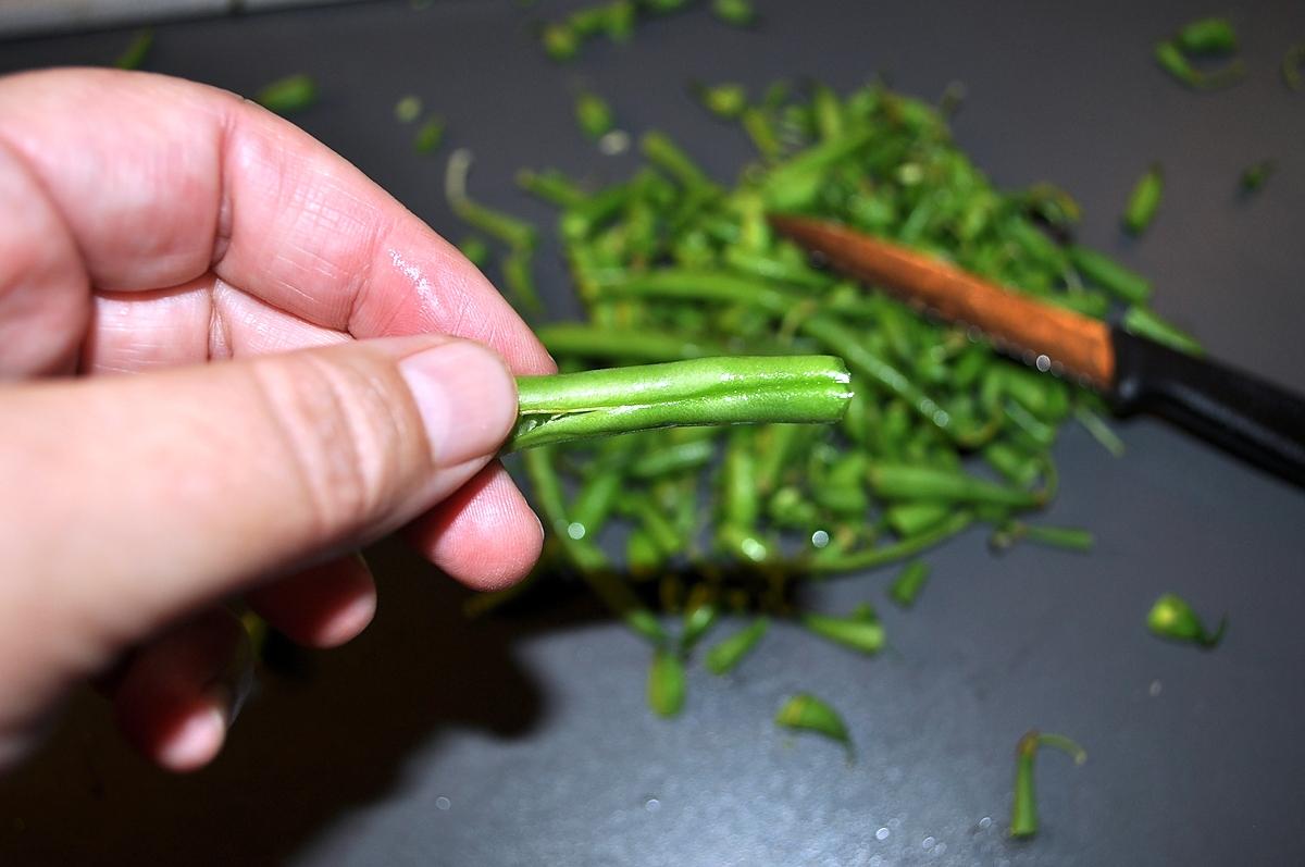 recette Haricots vert au sésame