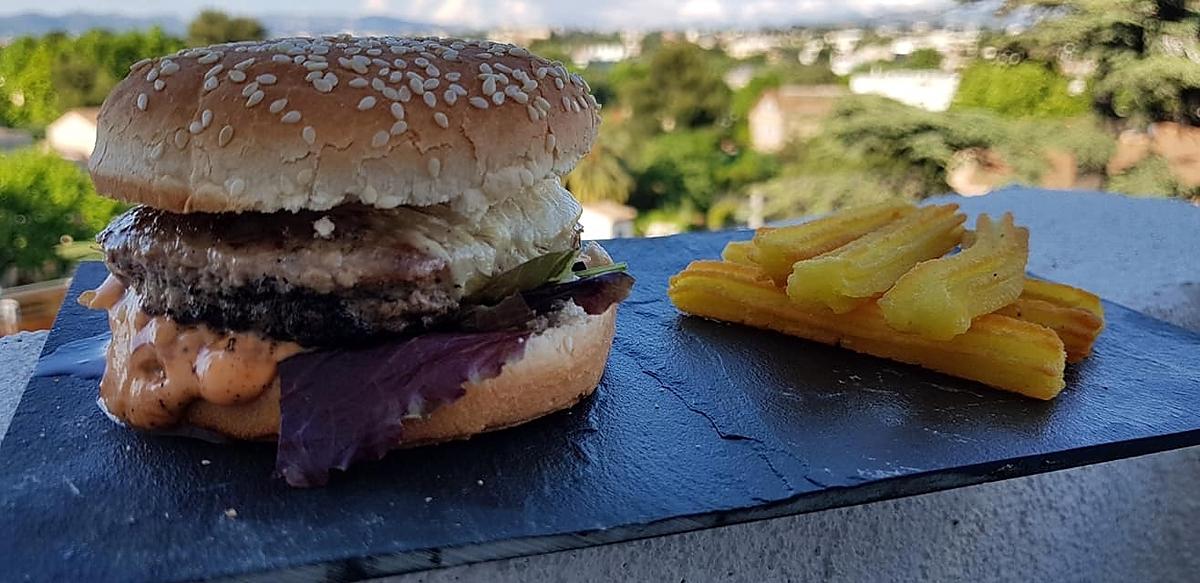 recette Hamburger au saint Marcellin