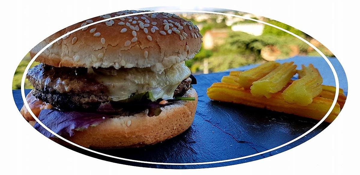 recette Hamburger au saint Marcellin