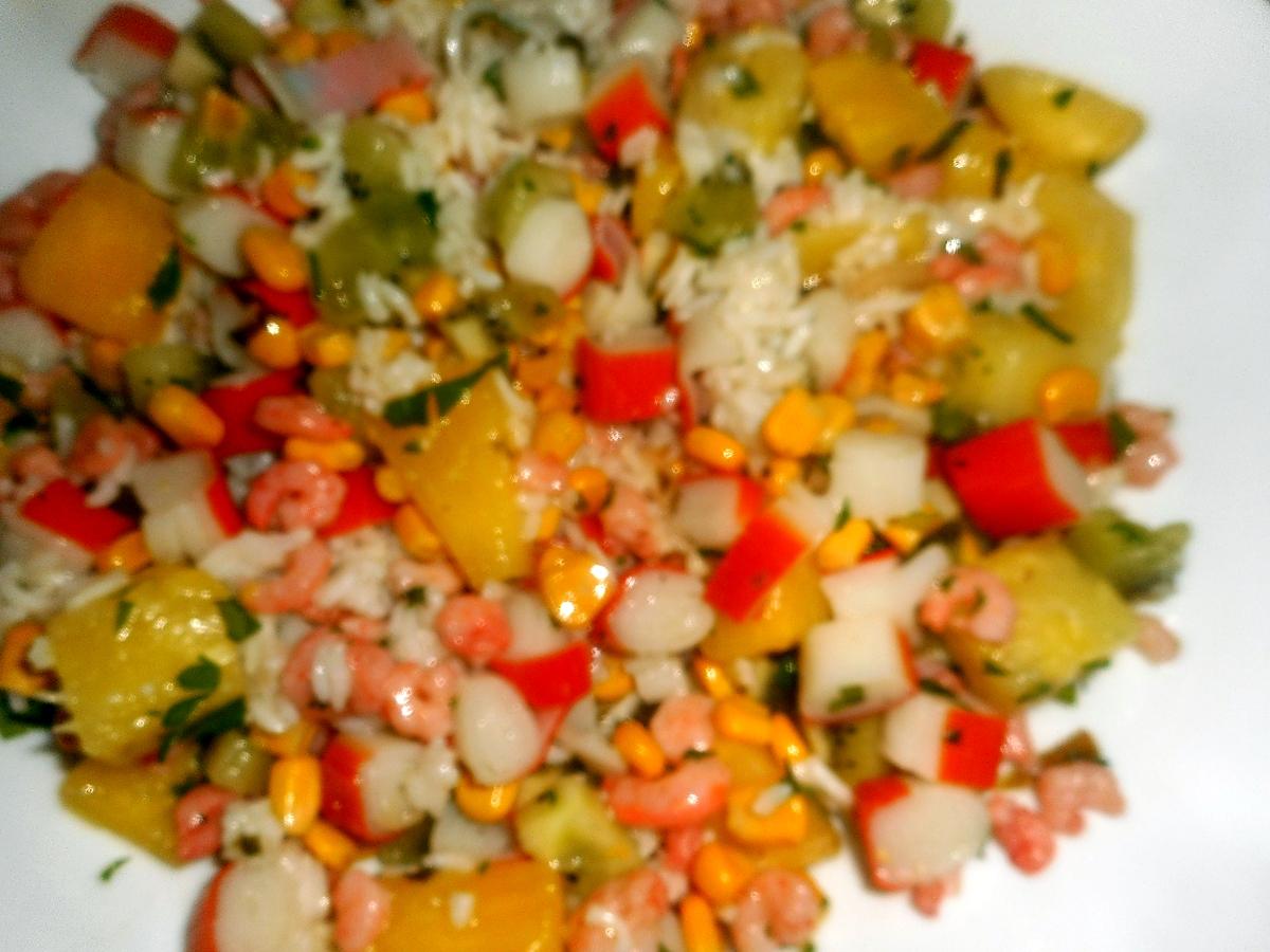 recette Salade hawaienne