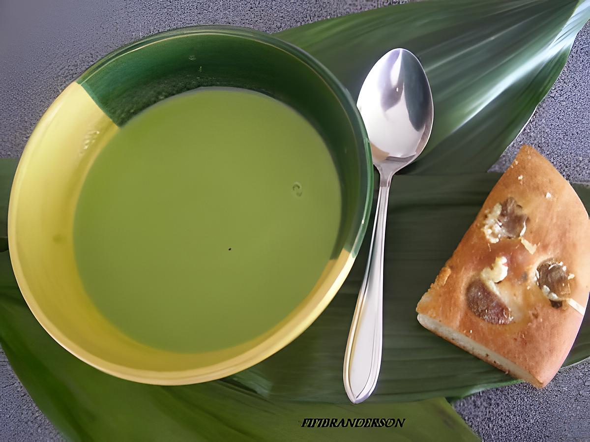 recette soupe de petits pois