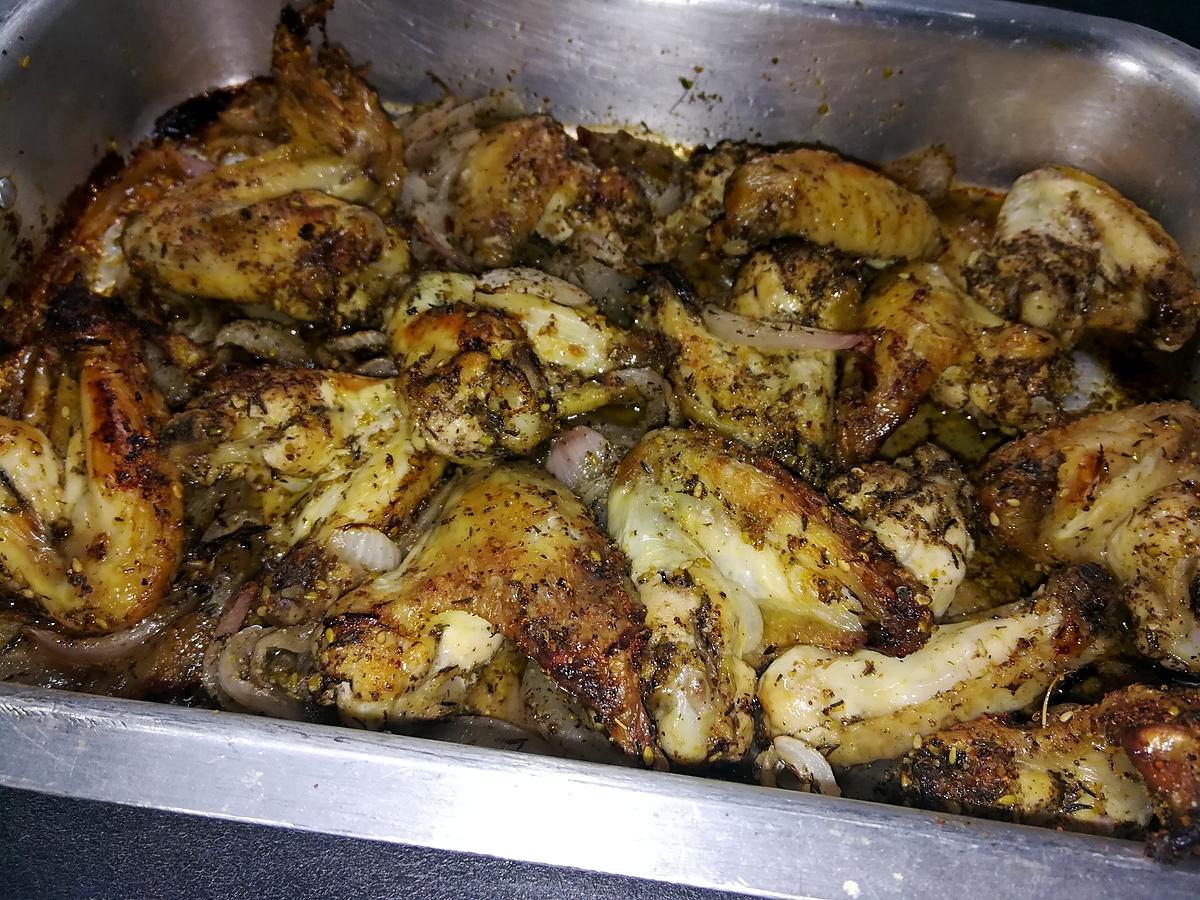 recette Ailes de poulet ZA'ATAR