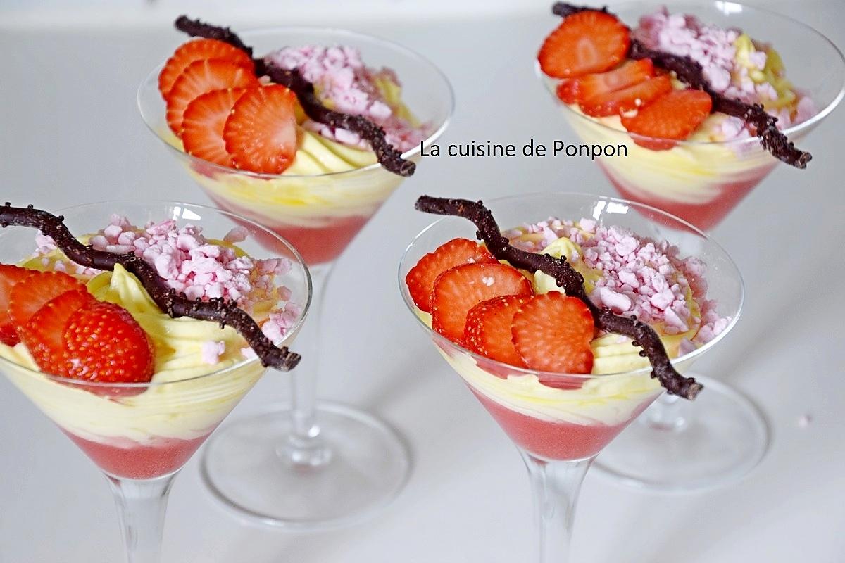 recette Crème mascarpone et fraises