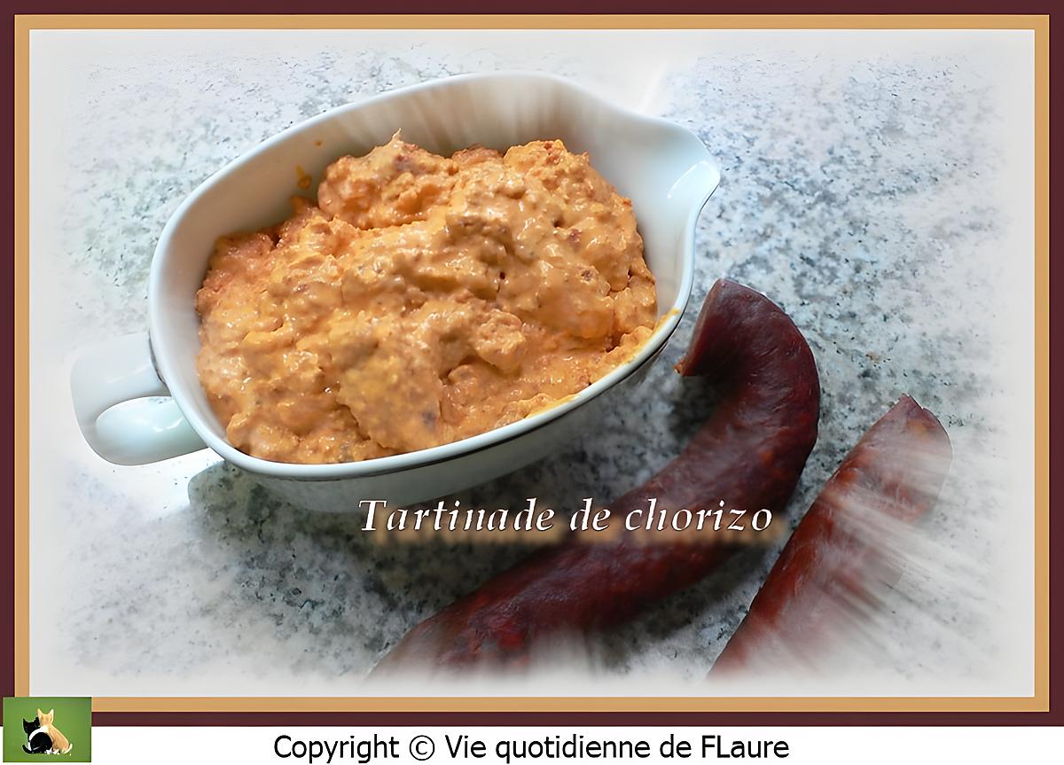 recette Tartinade de chorizo