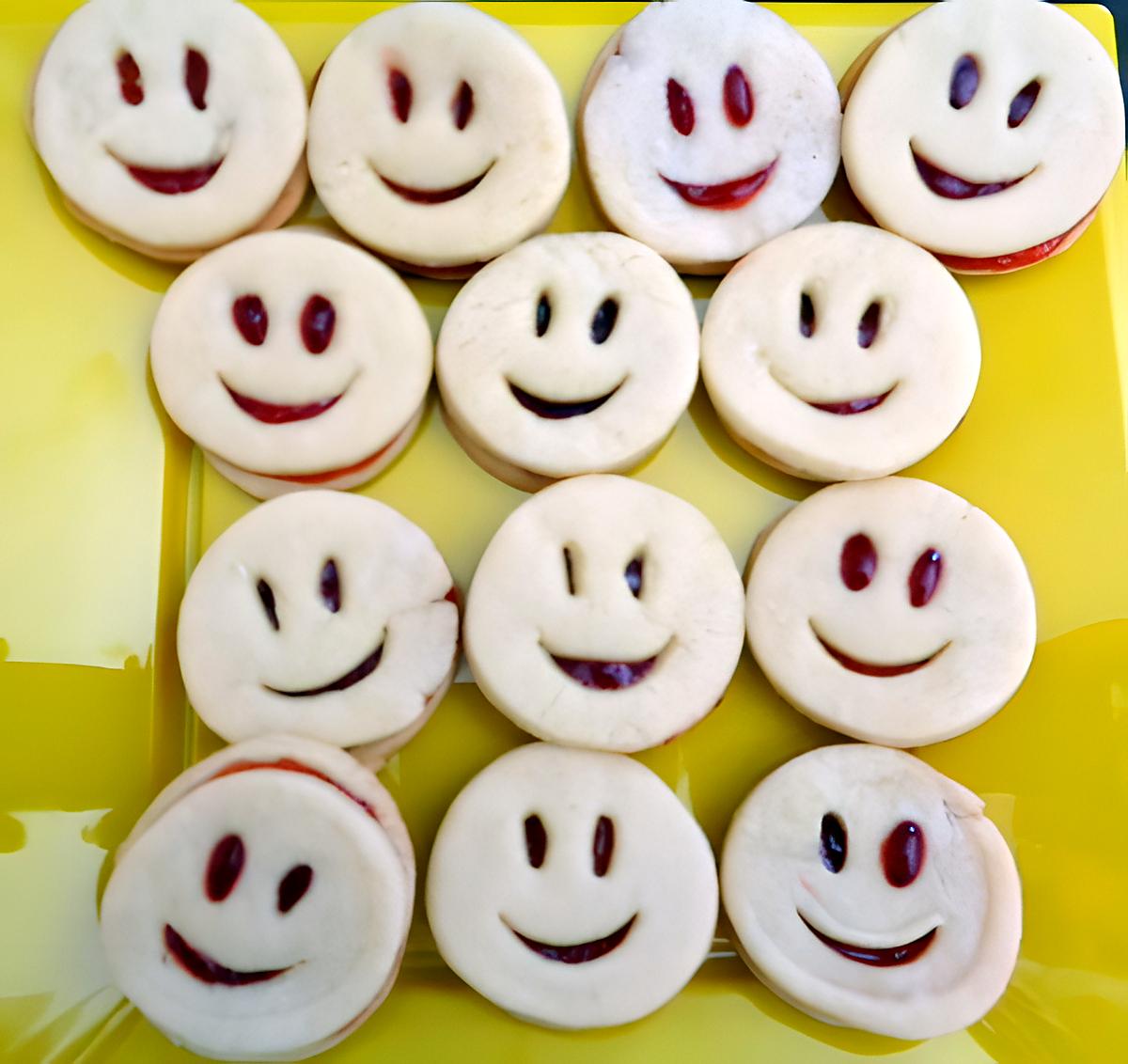 recette SMILEY A LA FRAISE