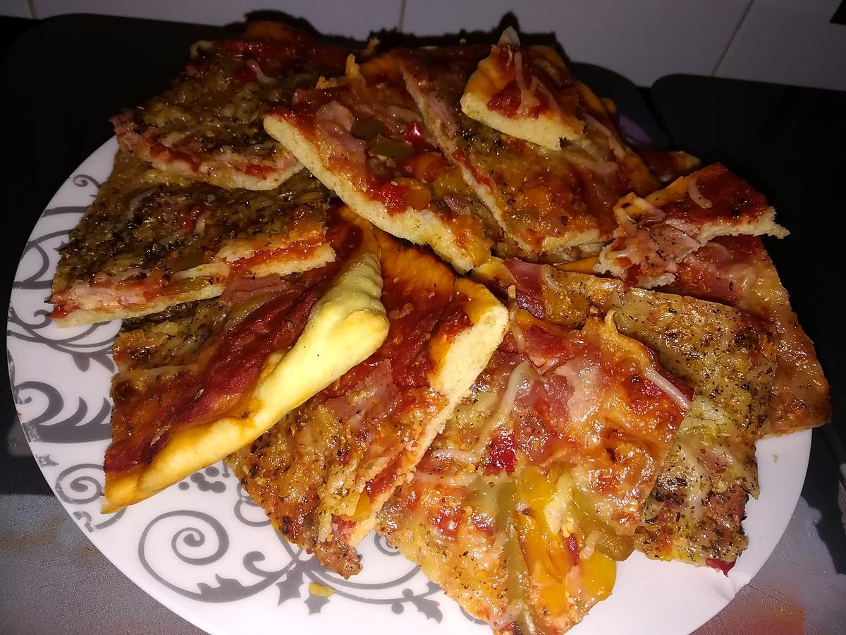 recette Pizza maison jambon poivron