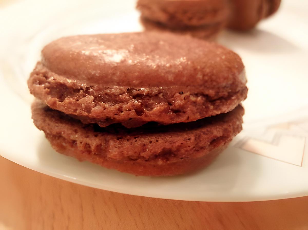 recette Macarons au chocolat