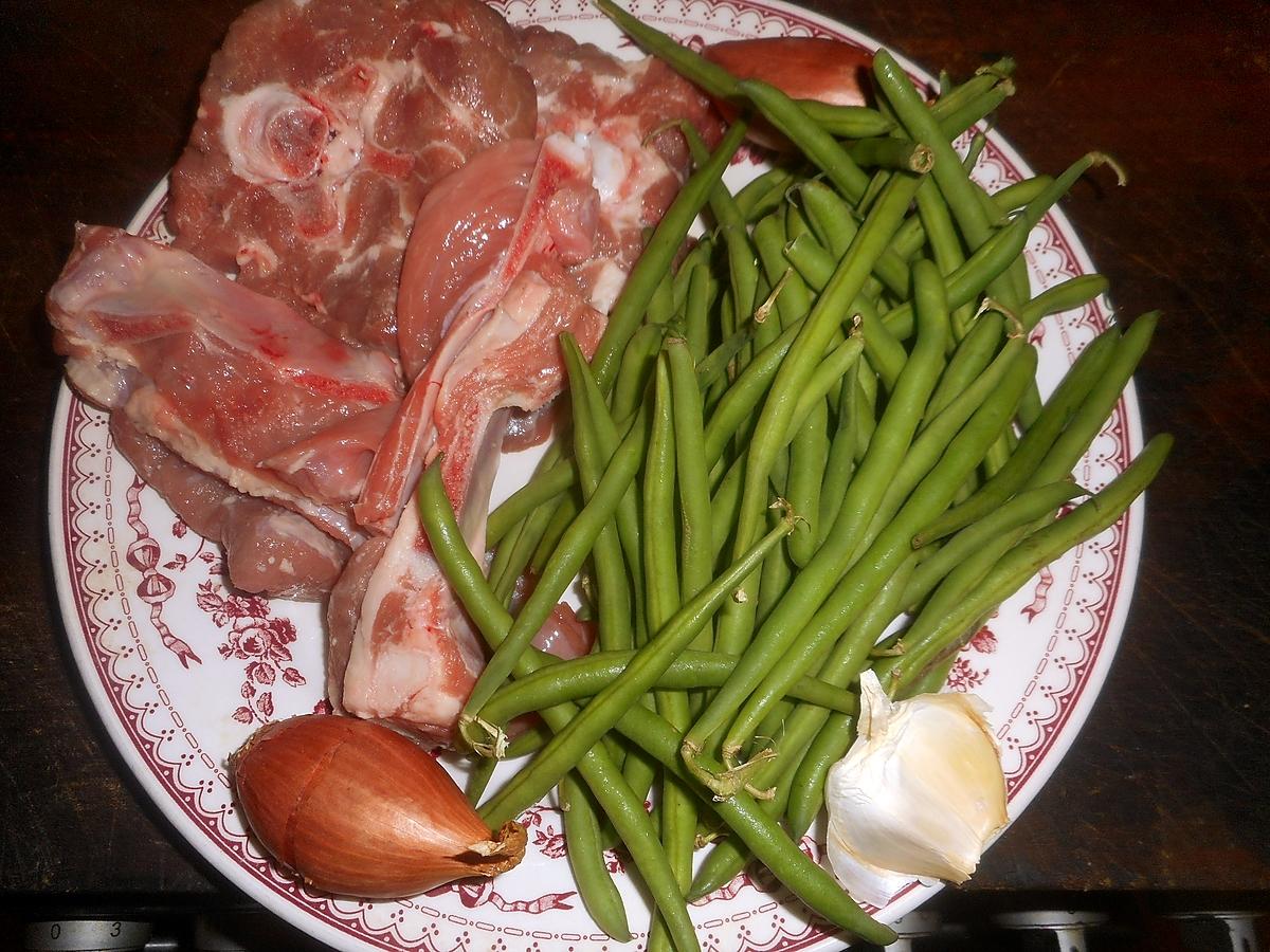 recette Cocotte d agneau aux haricots vert et pommes de terre