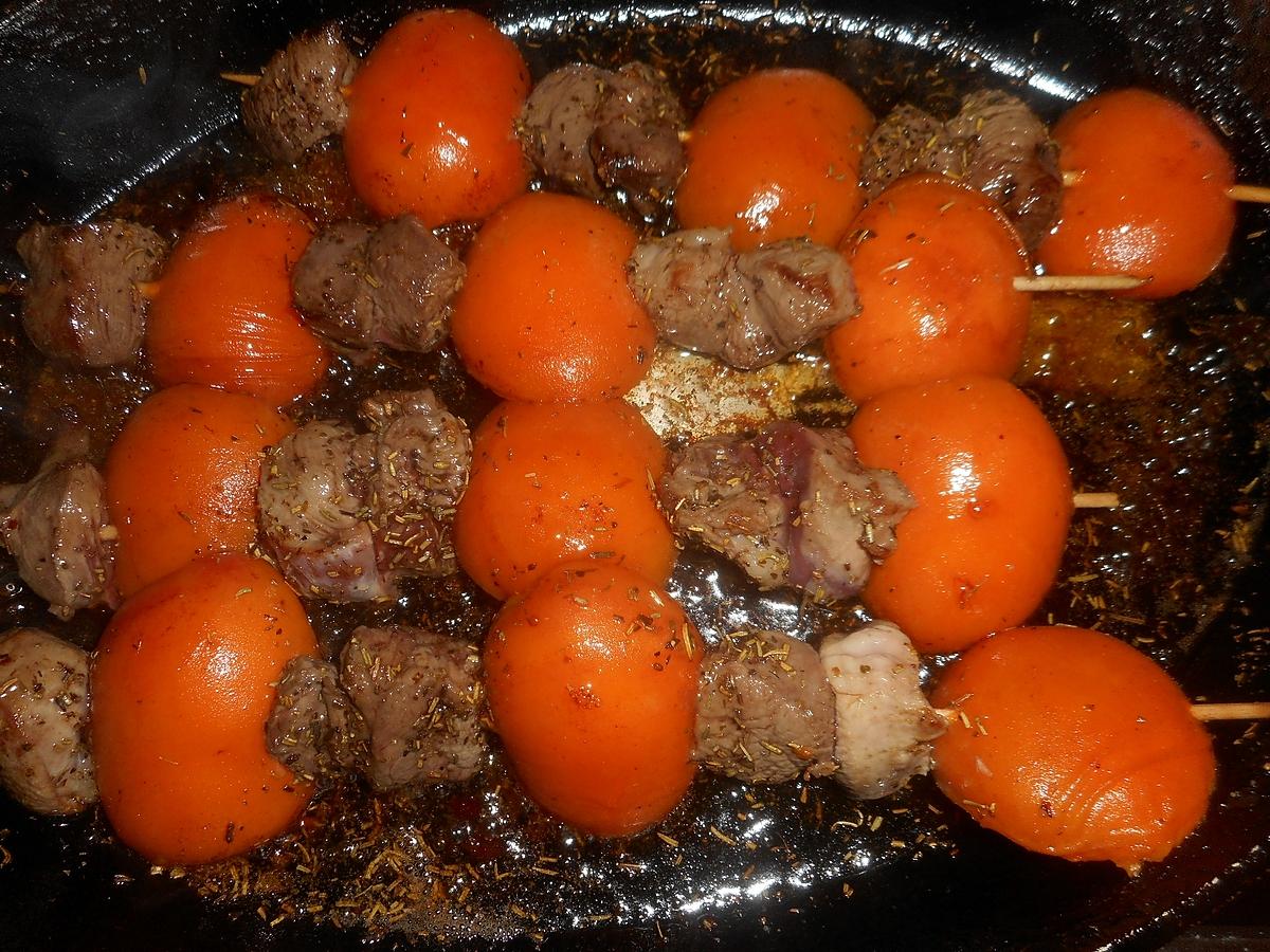 recette Brochettes de canard aux abricots