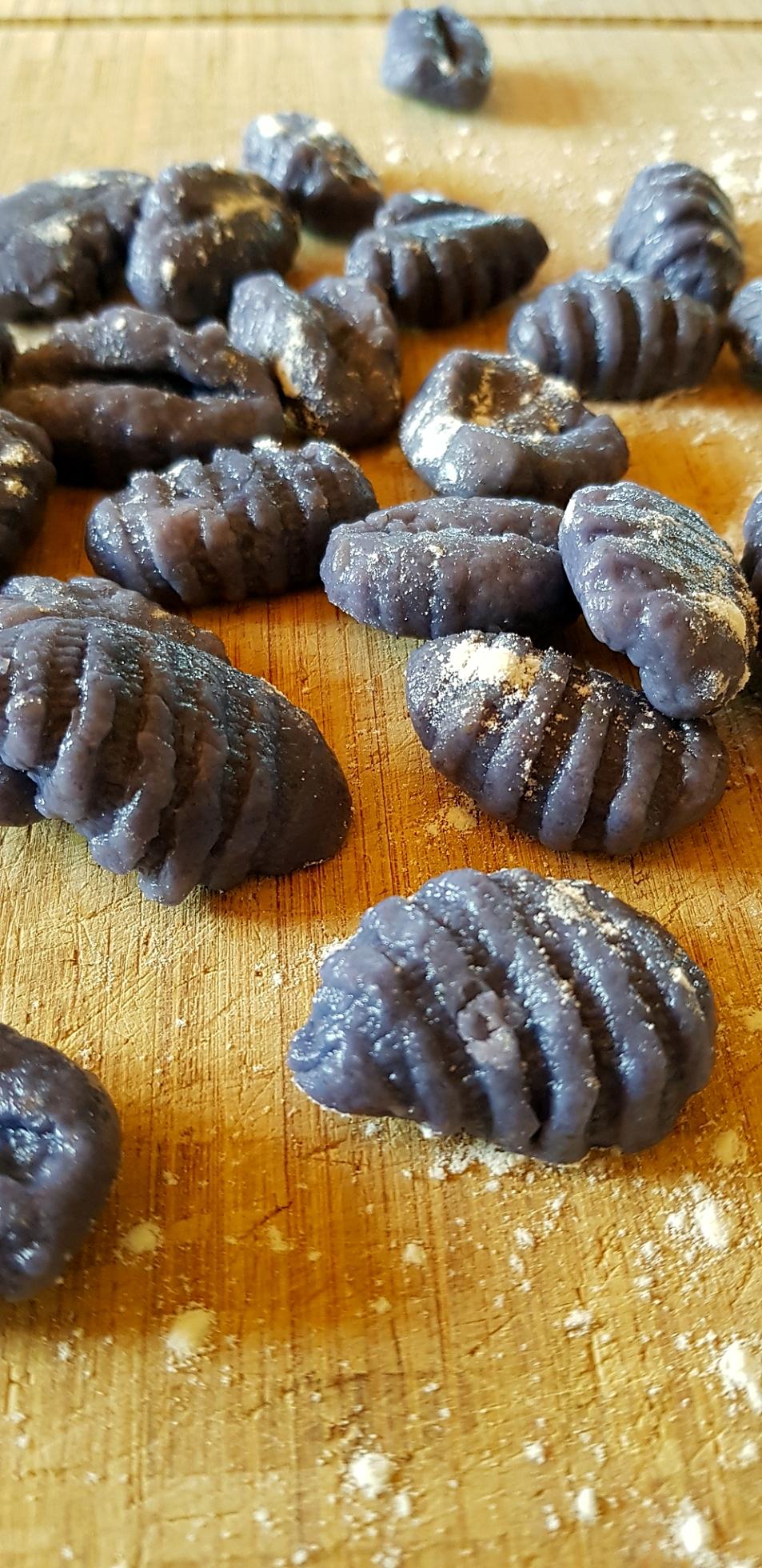 recette Gnocchis de vitelotte