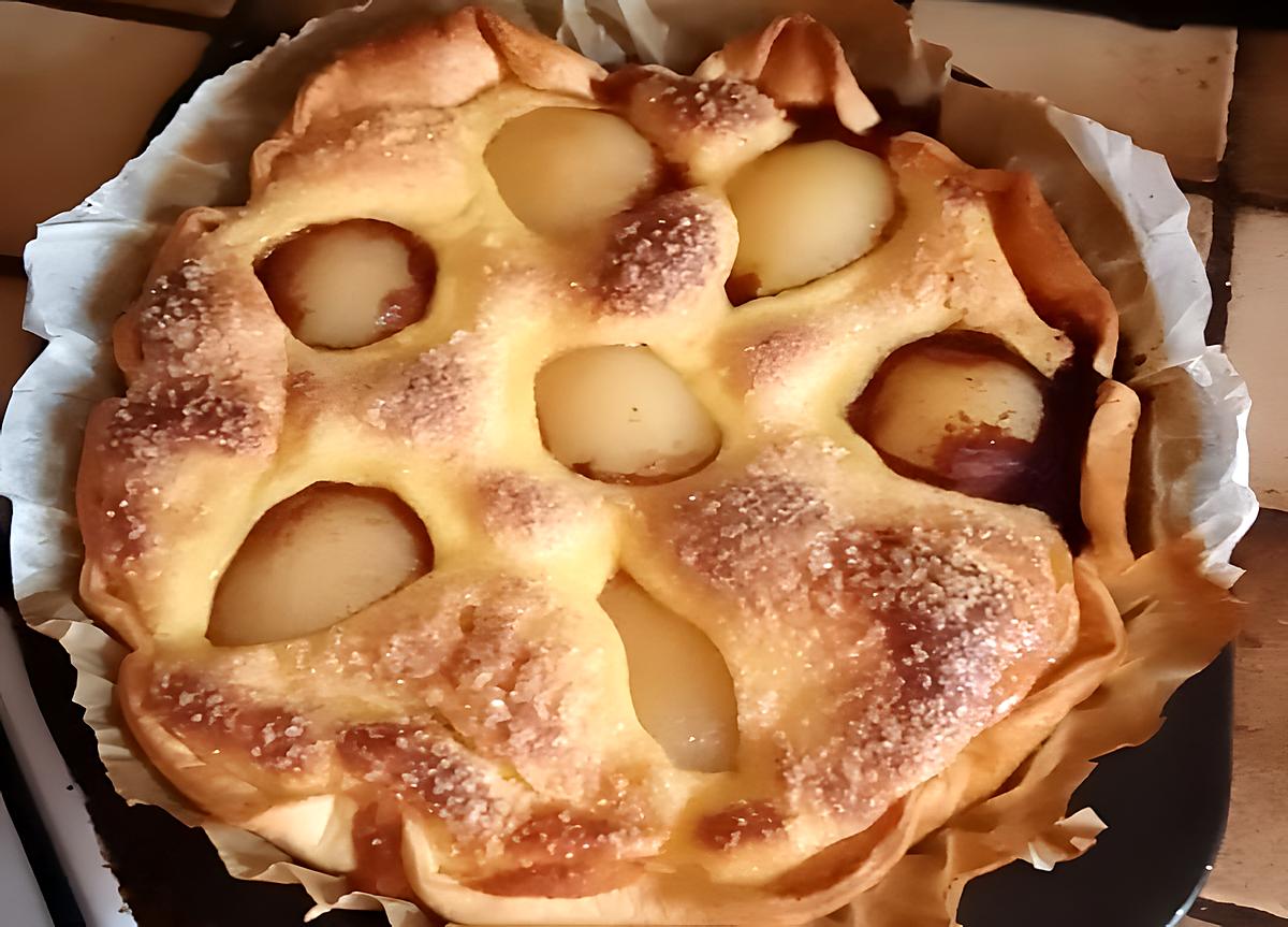 recette Tarte poire chocolat