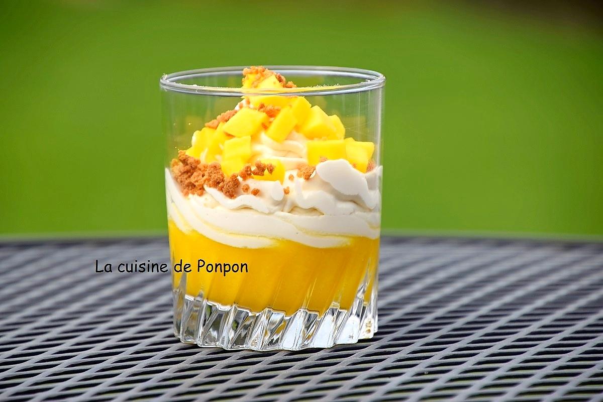 recette Fontainebleau à la mangue