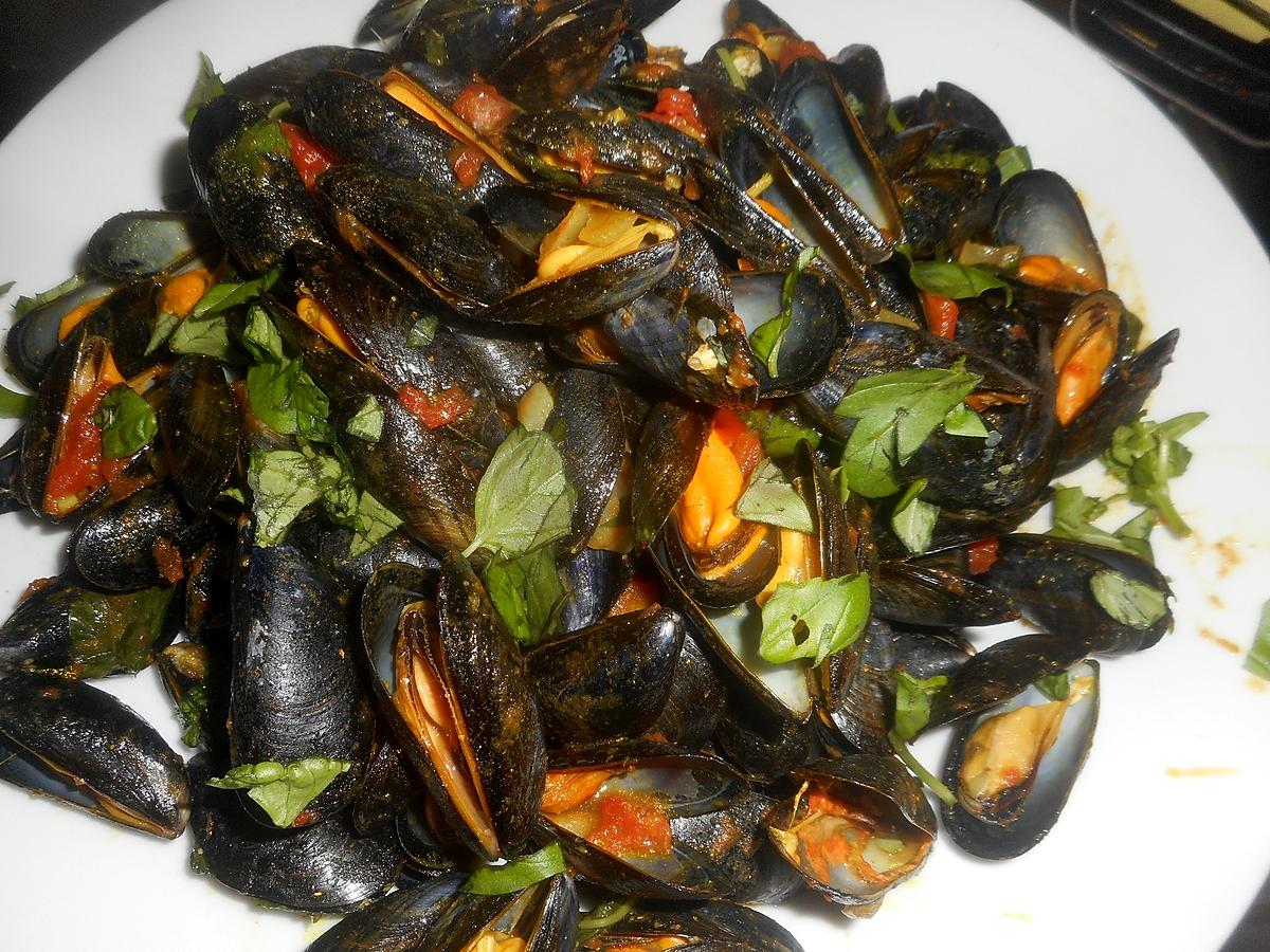 recette Moule à la tunisienne