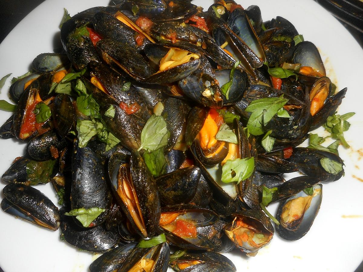 recette Moule à la tunisienne